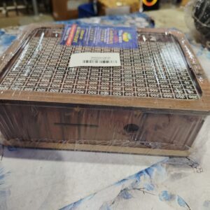 Private Label Wooden MoneyPiggy Bank with Carved Design for KidsChildren Savings Challenge Box Cashbox Cash Vault Wooden Savings Box Wooden Coin Piggy BankMoney Save Box Smash Money Saver Coin Box Money Box