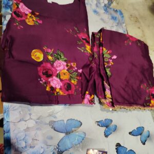 Private Label Georgette Gown Chiffon Gown if material is similar Flowy Gown Embroidered Gown Gown xxl size