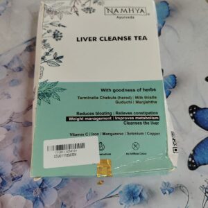 NAMHYA FOODS NAMHYA LIVER CLEANSE TEA Unflavoured Herbal Tea Pouch 50 G