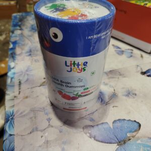 Little Joys DHA Brain Health Gummies for Kids 26 years Improves Sleep Mood and Concentration 120 g
