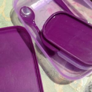 Private Label Purple Colour Tiffin Box Plastic