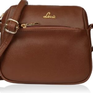 Lavie Sara Women s Sling Bag with No Tan Brown Colour