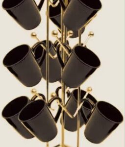 Private Label Stainless Steel Cup Stand Coffee and Tea Mug Holder