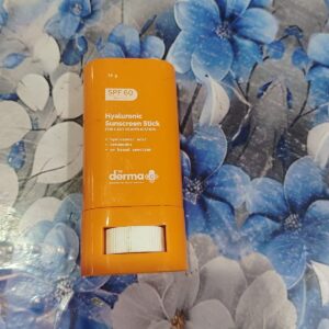 The Derma Co. Hyaluronic Sunscreen Stick with SPF 60 PA For Easy Reapplication 20g