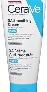 CeraVe SA Smoothing Cream Moisturiser for Dry Rough Bumpy Skin 177 ml