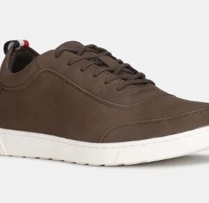 Bata red label dark brown casual laceup shoes for men