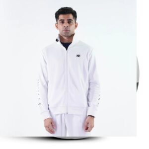 ParceIYard Men white colour jacket XL Size