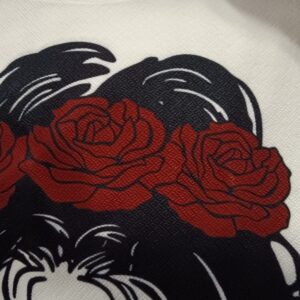 Private Label Baby girl White maroon colour Top Pant Set 34 Size