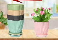 Private Label Big Size Flower Pots 5pcs Multicolour