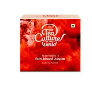 Tea Culture of The World Sun Kissed Assam Tea Teabags PACK OF 16 2GM EACH