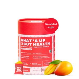 Whats Up Wellness Gut Health Supplements Gummies 30 Days