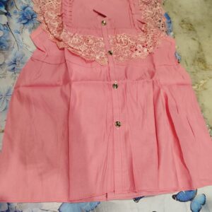 Private Label kids frock pink