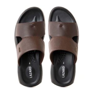 Khadims Lightweight Durable Extra Soft Trendy Premium Stylish Casual SlipOn Sandals Brown Colour 8 Size