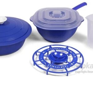 IFB Microwave Oven contener in blue pack of 6