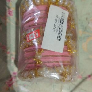 Private Label Pink Colour Women 22 Size Bangales Set