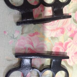 Private Label Vintage Brass Black Knuckle Pack Of 2