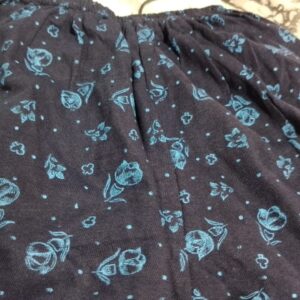 Private Label Pack Of 4 Black Colour Blue Degine Kids Girls 6 To 7 Years Shorts