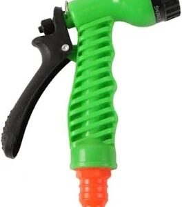 Hose Nozzle Lever Spray Solid Metal Green Colour