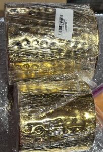 Private Label Steelness Steel Gold Plate Mog set