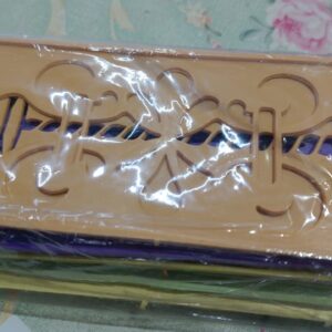 Private Label Plastic Multi Degine Alpona Pack Of 12