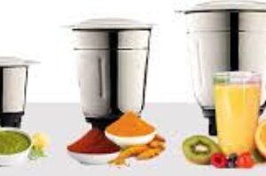 Private Label t 3 Jars Mixer Grinder Set Blue