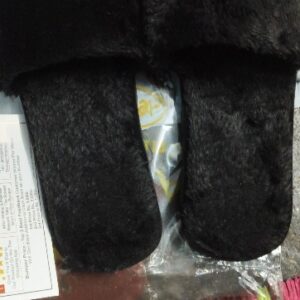 Private Label velvet fall and winter indoor pure color cotton Black 9 Size