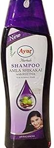 Ayur Herbals Shampoo Amla Shikakai with Reetha for Normal Hair 500ml