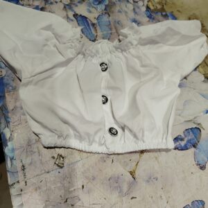 Private Label kids top white colour