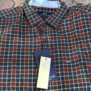 Gene Mens Slim fit Solid Casual Cotton TShirt Multi L Size