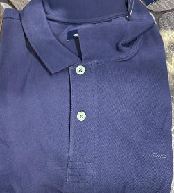 Now Play Men Round Tshirt Colour Dark Blue Size M