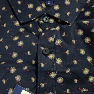 Gene Men Shirt navy Colour L size