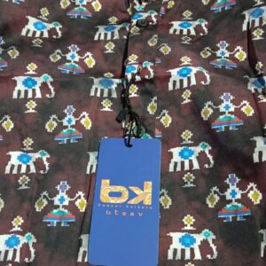 BK Men Shirt Brown Colour M Size