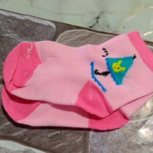 Private Label Pink Colour Baby Socks