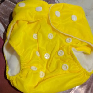 Private Label Yellow Colour Diapers Adjust Pant