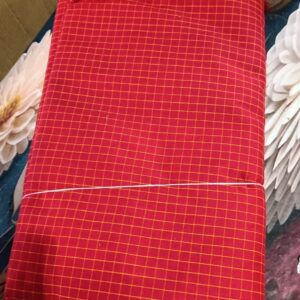 Private Label Red Colour Sari