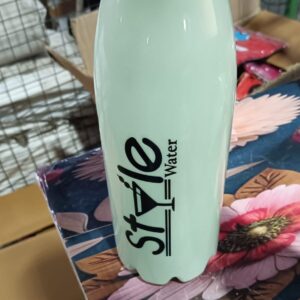 Private Label Style Plastic Water Bottle 1L Green Colour
