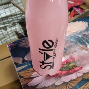 Private Label Style Plastic Water Bottle Pink Colour 1L