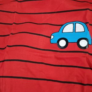 Private Label Baby Boy TShirt Pant Set Red Black Colour24 Size