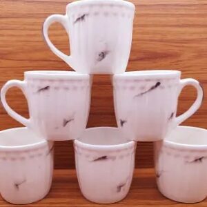Private Label Pack of 6 Ceramic Tea Cup