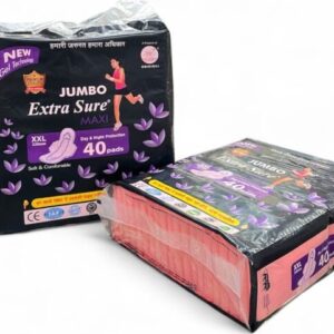 JUMBO EXTRA SURE MAXI PADS Xxl 320 mm Soft Comfortable 40 pads