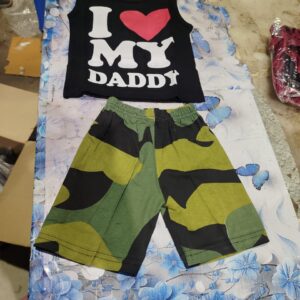 Private Label kids boys top and pant set 20 size black