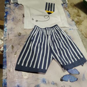 Private Label kids top and pant set 16 size white colour