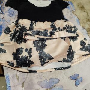 Private Label kids frock black colour 16 size