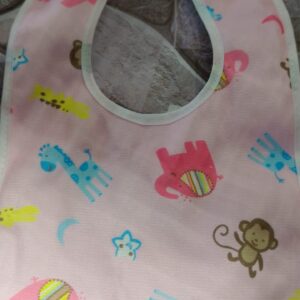 Private Label Pink colour Baby Bib Super Soft Cotton Appron