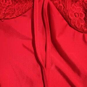 Private Label Women red colour Night dress s size
