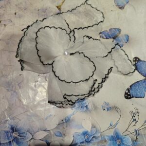 Private Label kids hair clip white colour