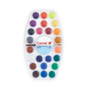 Camel Student 24Shade Water Color Paint Cake Set