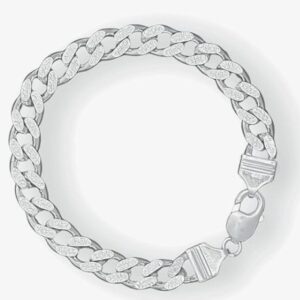 Private Label Sterling Silver Cuban Bracelet 9mm