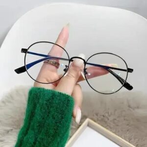 Private Label Glasses Round Frame UV Blocking Computer Glasses