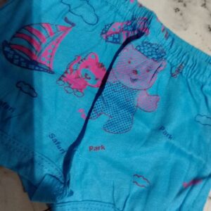 Private Label 0 To 6 Months Kids Girls Under Wear Sky Blue Colour